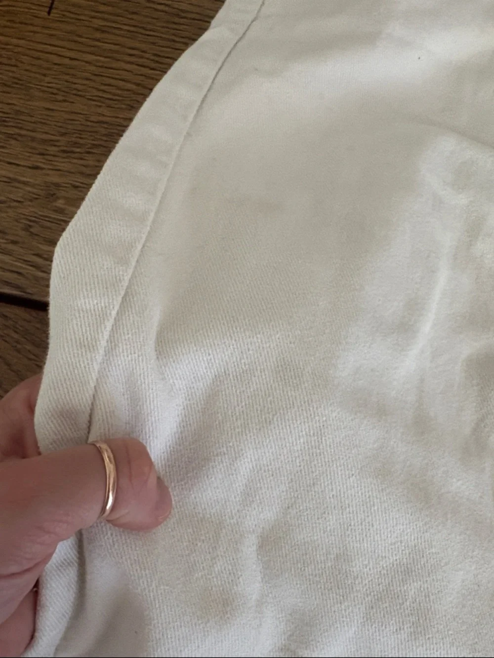 Old Navy Khaki Cream High-Rise Baggy Pants 6-7Y 100% cotton natural fibers